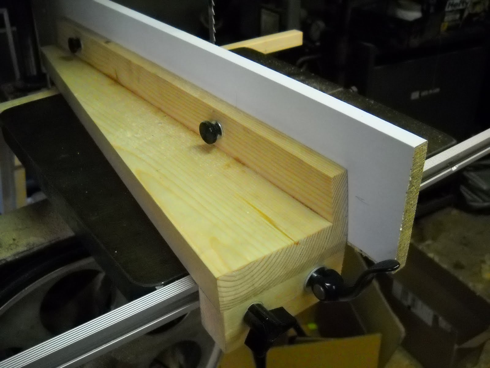 The Bug Homemade Bandsaw Fence