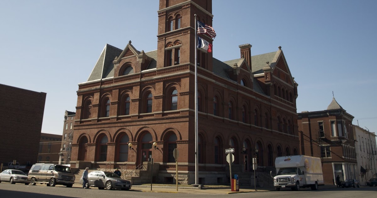 Iowa Courthouses South Lee County Keokuk, Iowa