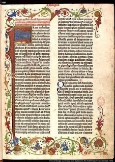 The first book printed in Europe (1455)