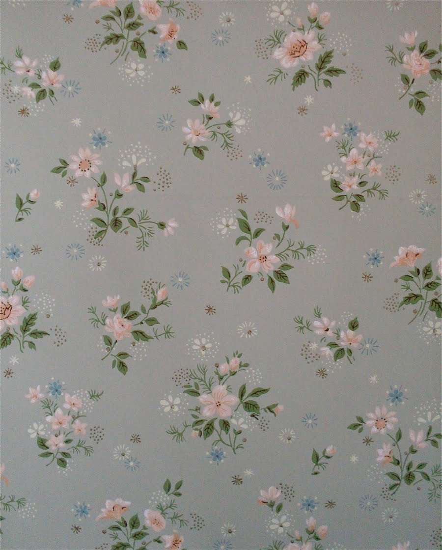 1950's Wallpaper: Florals 1950's Wallpaper: Florals