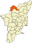 Krishnagiri District Tamilnadu Map Krishnagiri District Tamilnadu Map