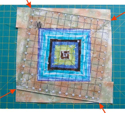 how to tilt squares