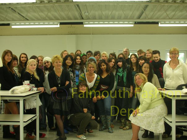 Falmouth University Fashion class of 2007!
