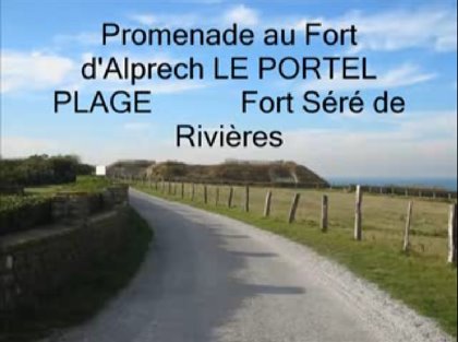 Vidéo du fort d'Alprech (Le Portel Plage)