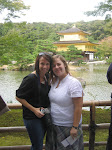 Annelyse and I at the Golden Temple in Kyoto :)