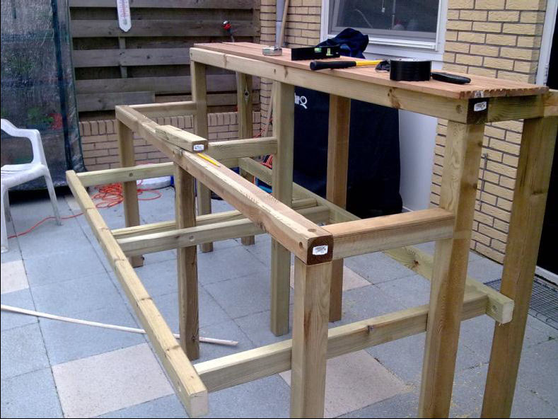 Mikobonsai Articles Building A Bonsai Bench
