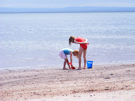 mackenzie and Taylor search for Jellyfish