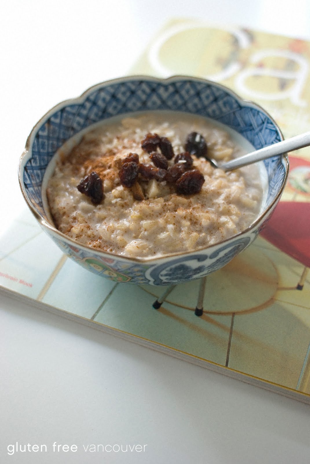 gluten free vancouver gluten free, sugar free cooking brown rice pudding