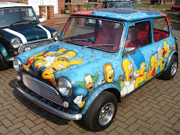 Mini Cooper Los Simpsons