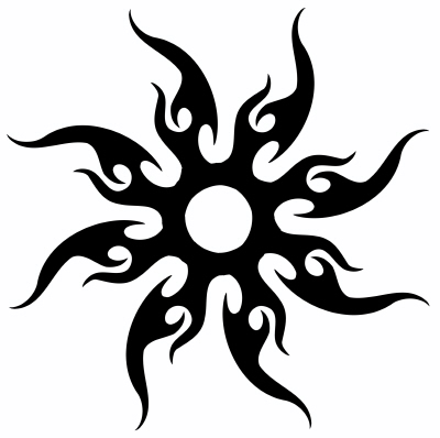 Tribal Rose Tattoos Designs. tattoos de tribales. Tribal Rose Tattoos Designs.