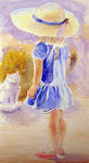 Little Girl In Blue