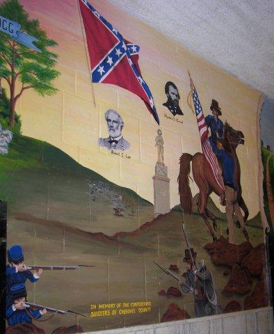 [CherokeeCountyCourthouseTXMuralConfederateMemorial707TJnsn4.jpg]