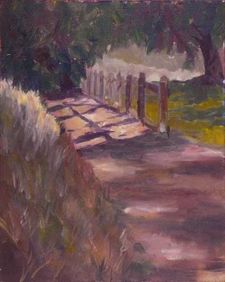 A dog should come along any moment. Connie Kleinjans fine art