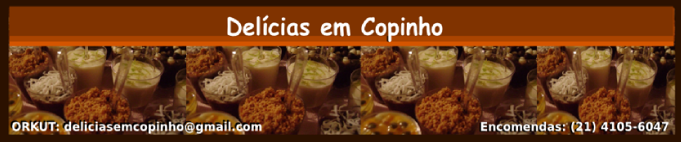 Delícias em Copinho