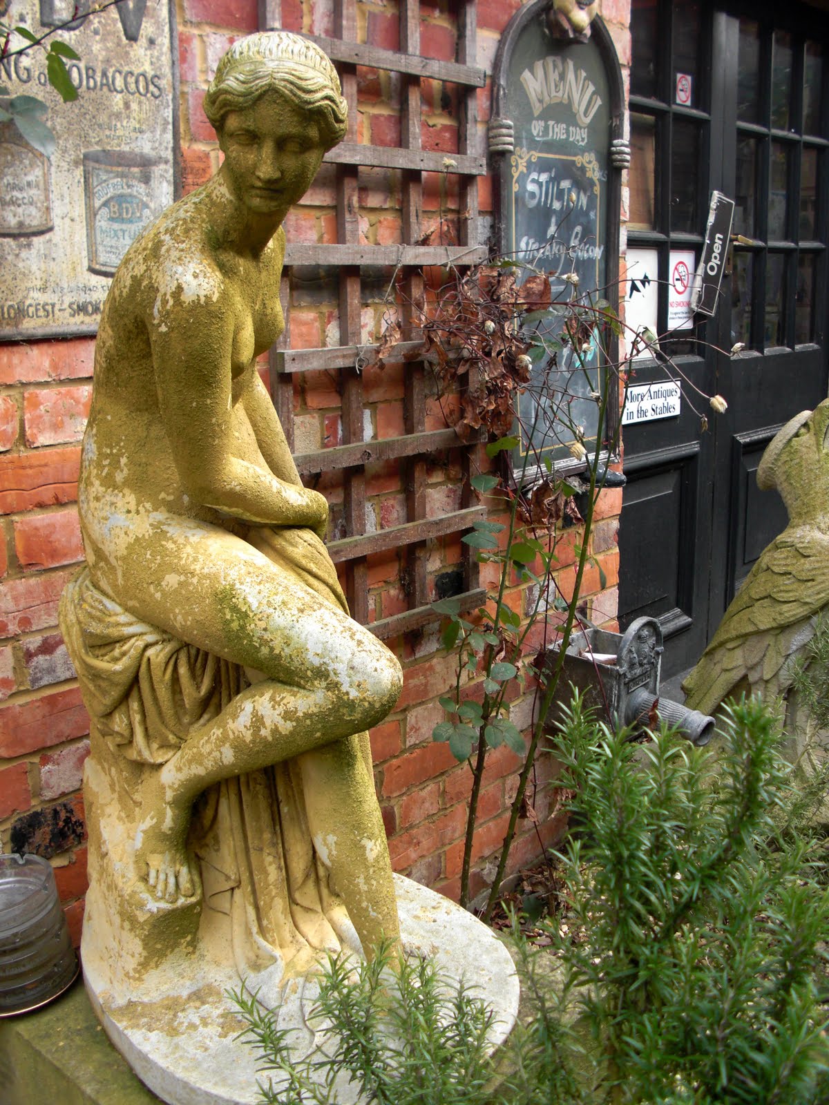 American Writer in London Barkham Antiques Centre and Tea Room