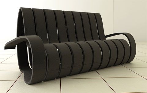 Sofa computer desk chair