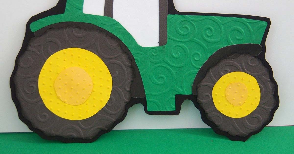 Shoregirl's Creations Tractor Paper Piecing