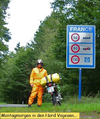 Mit der Enduro in Frankreich