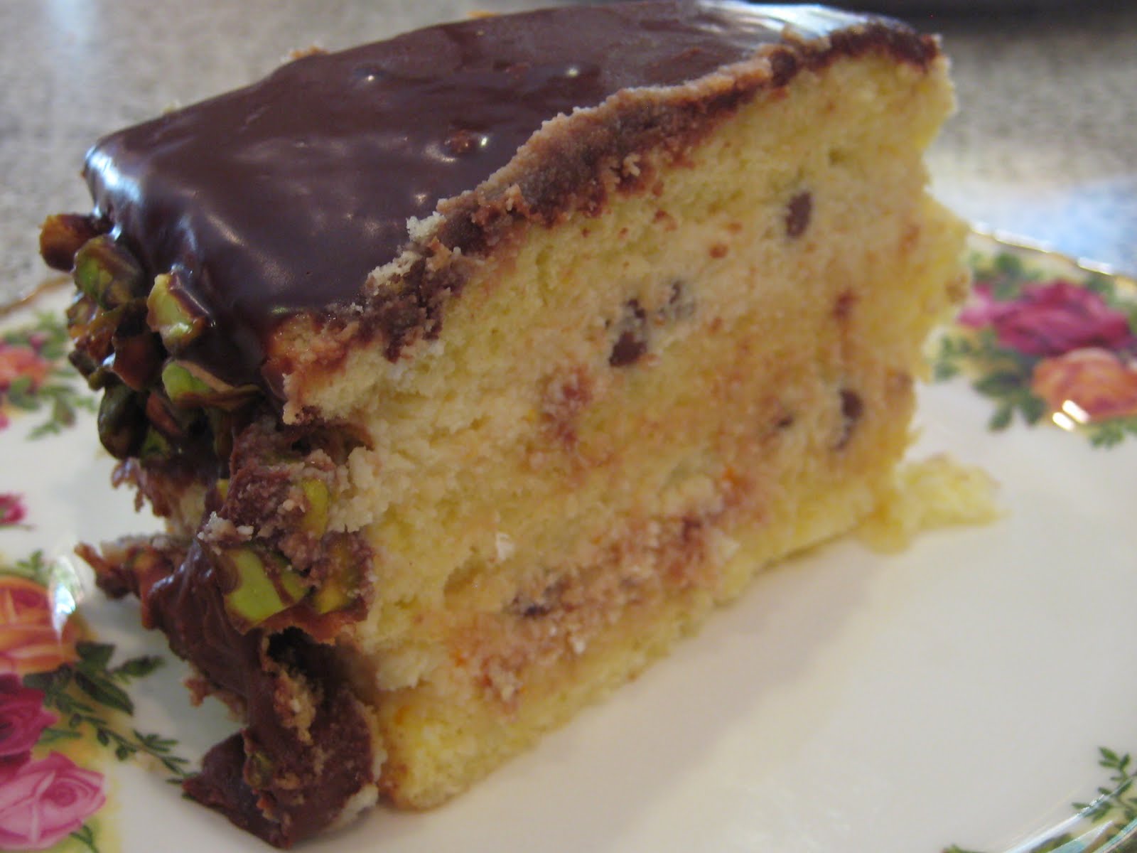 Chocolate Cannoli Cake