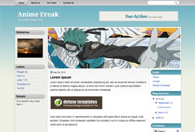 Anime Freak blogger template