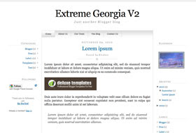 Extreme Georgia v2 blogger template