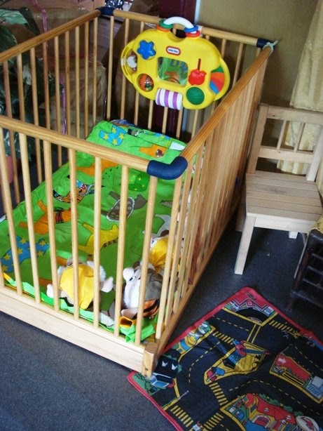wooden playpen mothercare