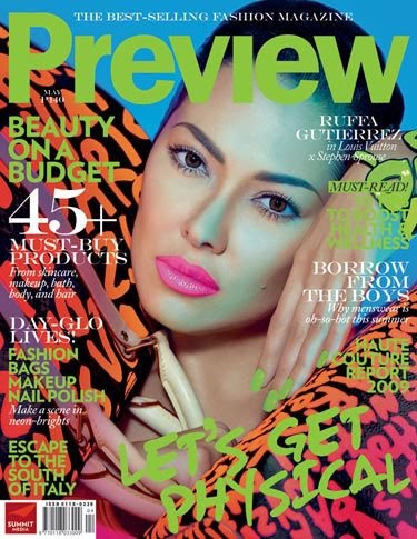 In LVoe with Louis Vuitton: Ruffa Gutierrez for Preview Magazine