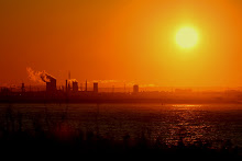 Sunset over Teesmouth