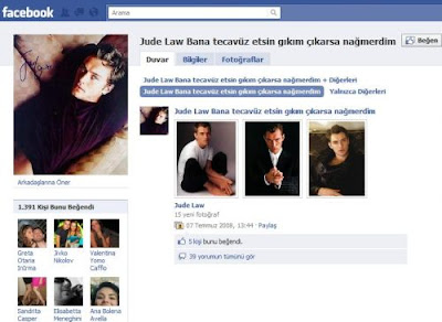 Jude Law Bana tecavüz etsin gıkım çıkarsa nağmerdim Jude Law