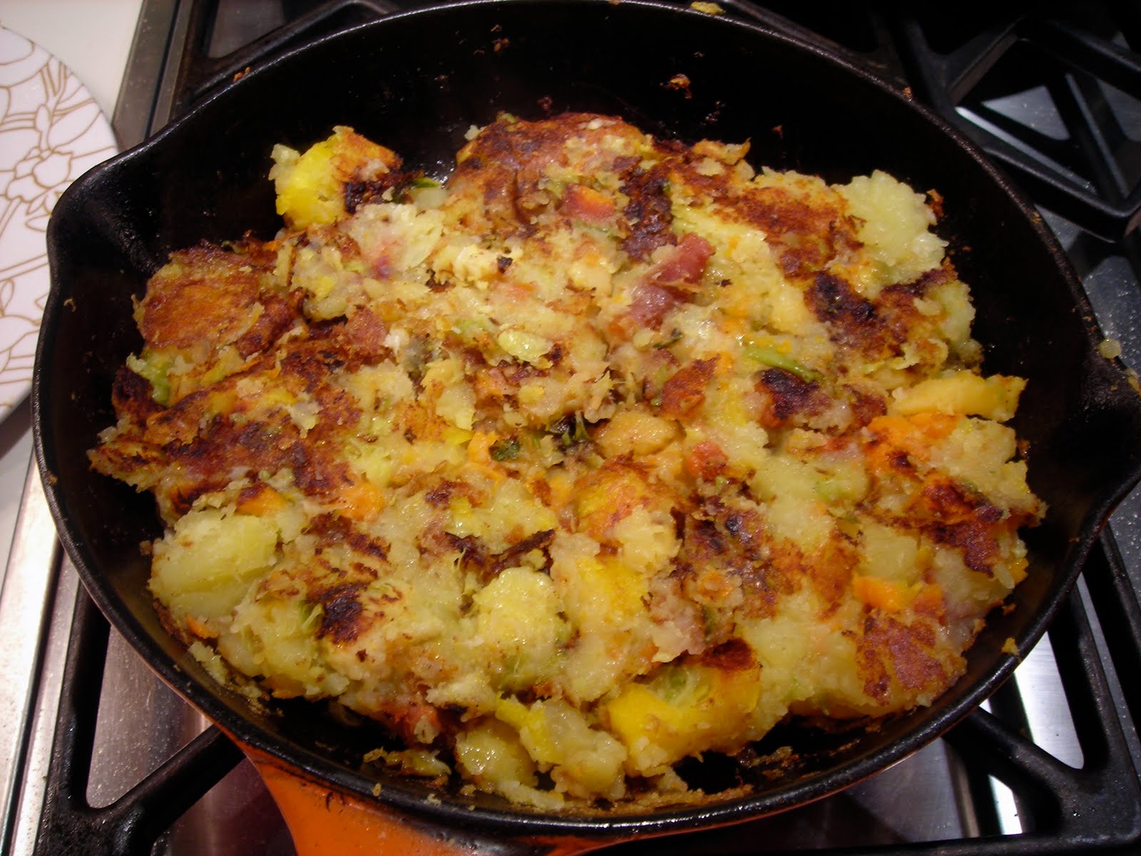 What to do with all those leftovers? Bubble and squeak them! market