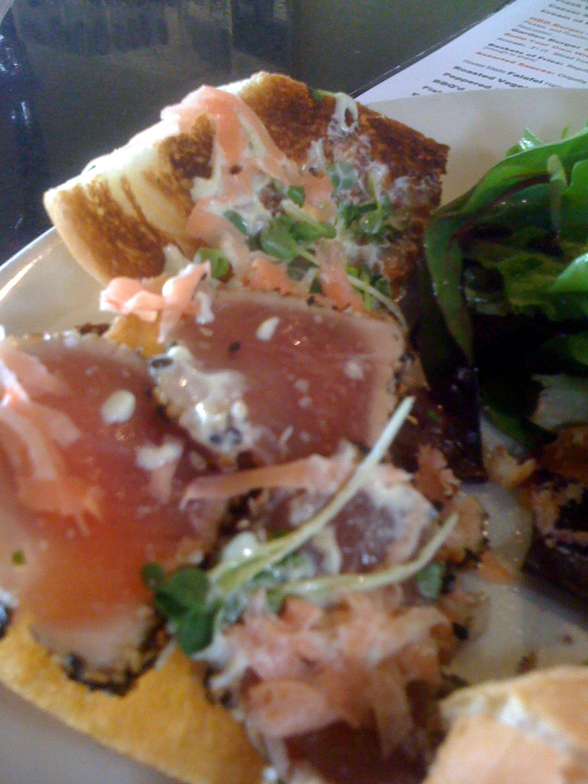 Healdsburg Bar and Grill Best Tuna Sandwich! market recipes