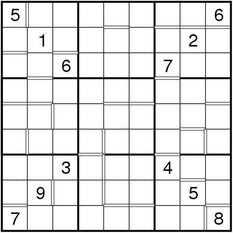 The Rational Environment of Puzzles: Recommendations of Consecutive Sudoku picture about Multi Sudoku Printable named The Sensible World wide of Puzzles: Regulations of Consecutive Sudoku