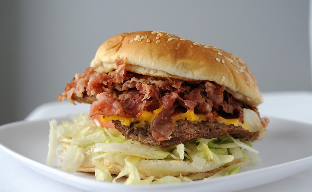 Random Meal Of The Day The Hat Pastrami Burger