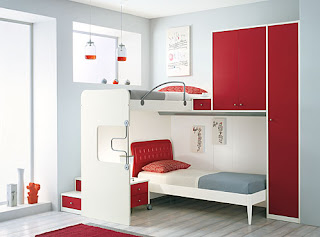 Decoración e Ideas para mi hogar: 10 Dormitorios juveniles en color rojo