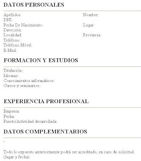 como hacer un curriculum
