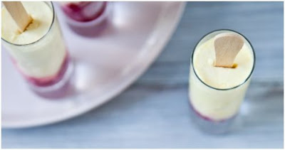 servir helado de forma original