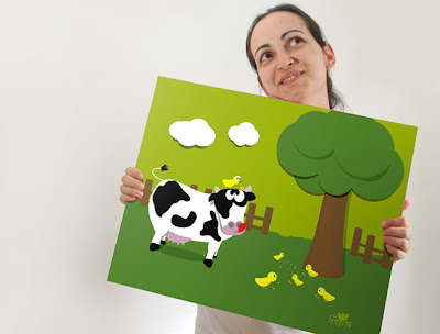 cuadros para decoracion infantil en habitaciones de niños