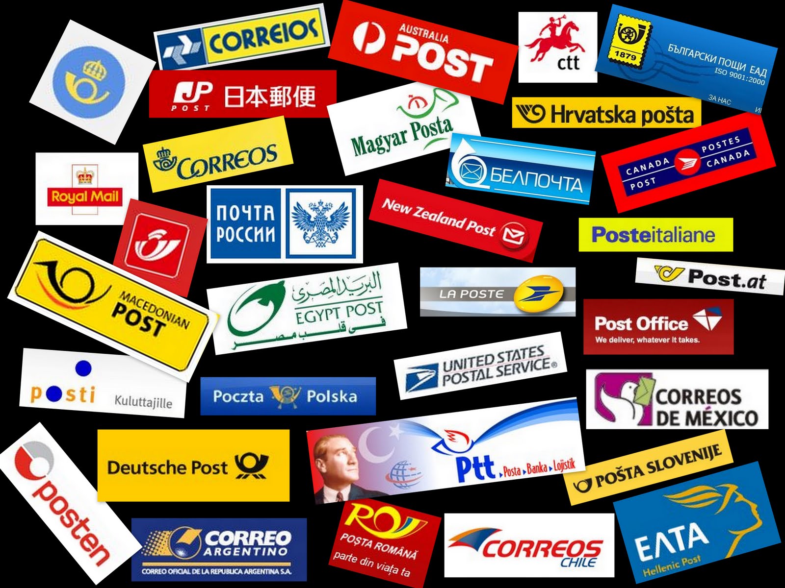 Penpalling and Letters Post Offices around the world