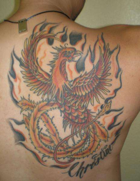 phenix tattoo. Phoenix Tattoo Designs