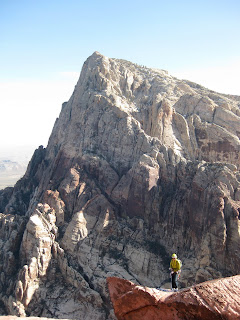 An endurance day: over a thousand feet of climbing on Red Rock's Black Orpheus