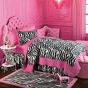 ZEBRA PRINT BEDDING: How to Decorate with Zebra Print Bedding Sets