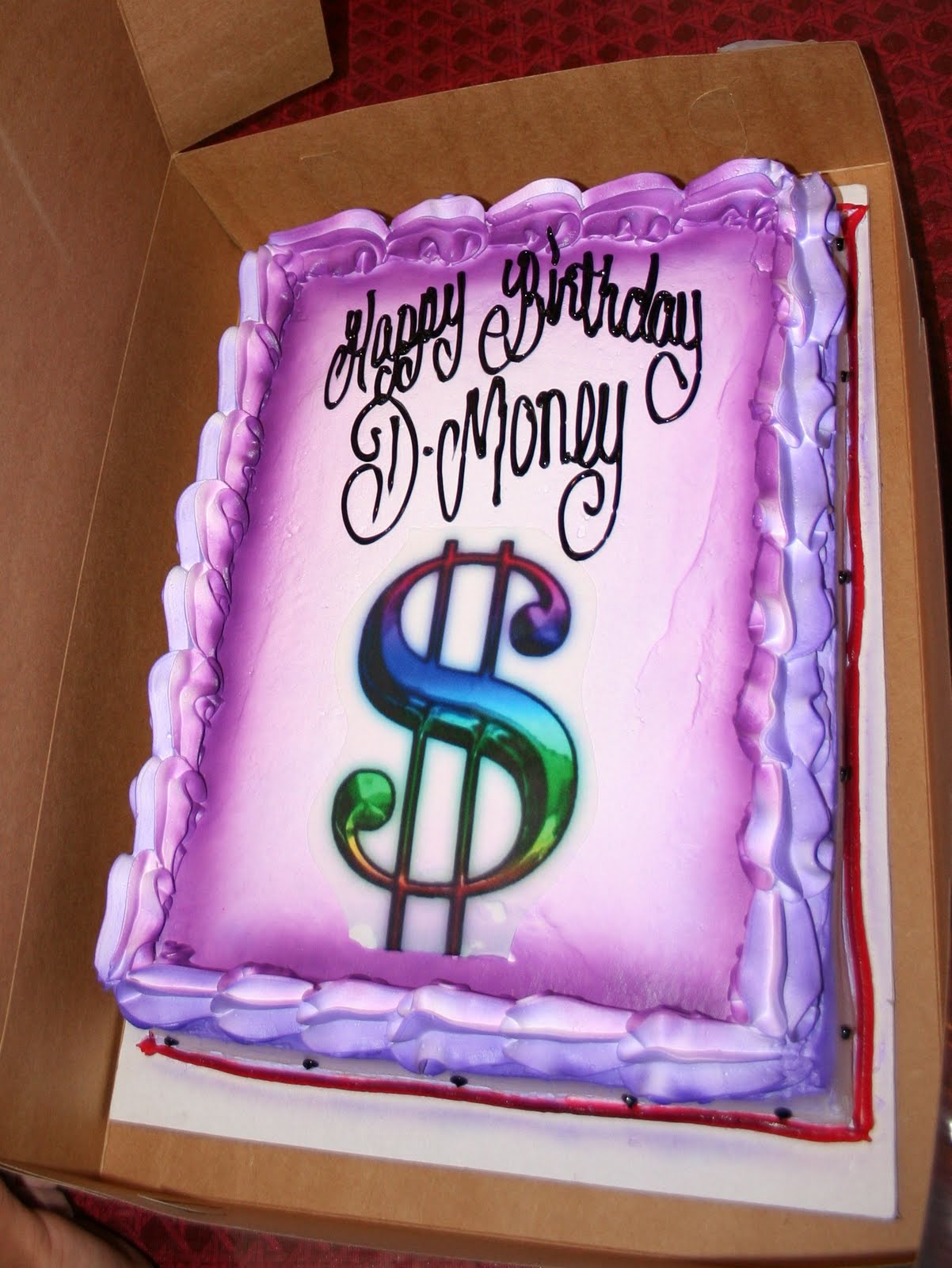 Hector's Custom Cakes: Big Money Cake