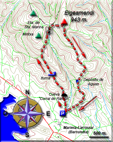 Plano de la Travesía