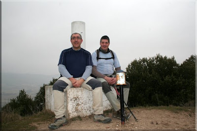 Montemayor mendiaren gailurra 734 m. - 2009ko martxoaren 1ean