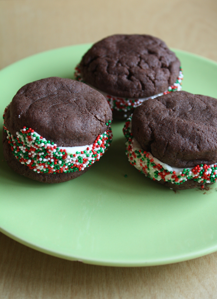 C and J's Good Grub Homemade Peppermint Oreos
