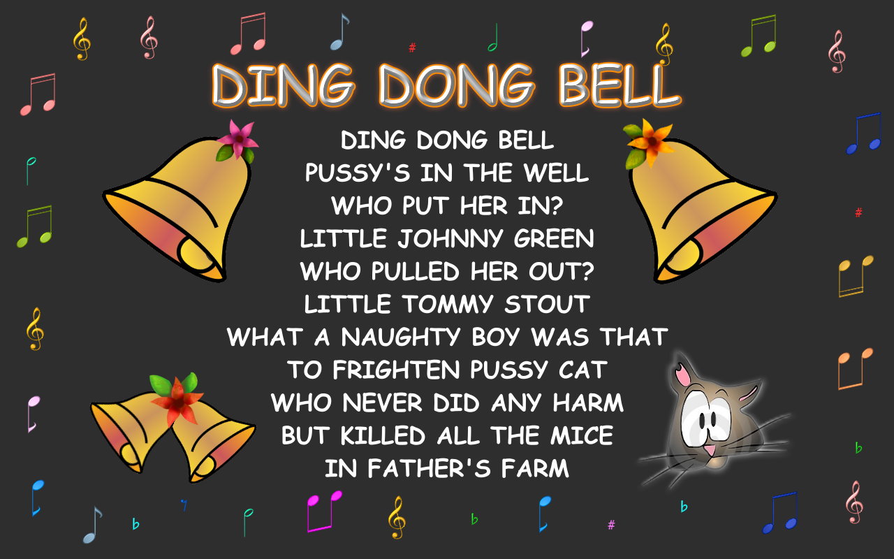 色 Ding Dong Bell