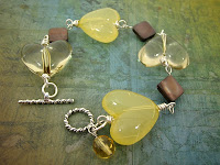 Heart Needs a Second Chance Upcycled Bracelet on Etsy
