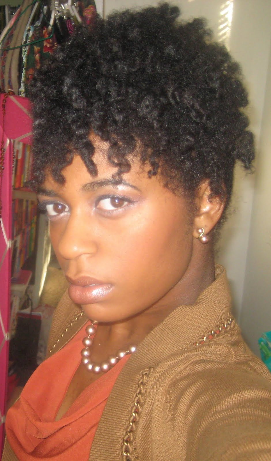 Naturally Elegant Hair Today Twist Out Updo