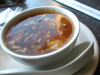 hot and sour soup at Pike Place Chinese Cuisine