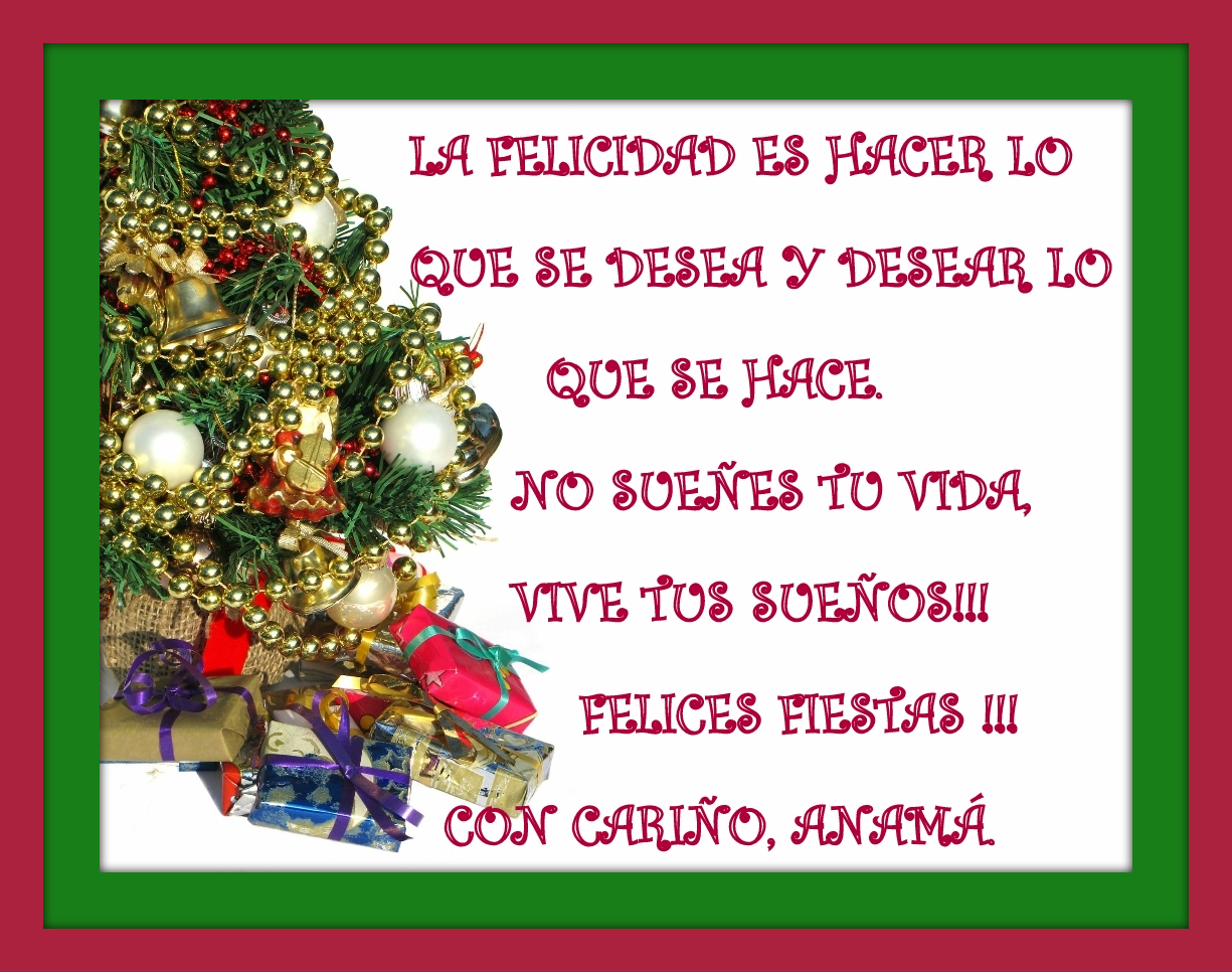 DE INTER NAVIDAD, LES PREPARE ESTAS TARJETAS CON MUCHO AMOR PARA QUE